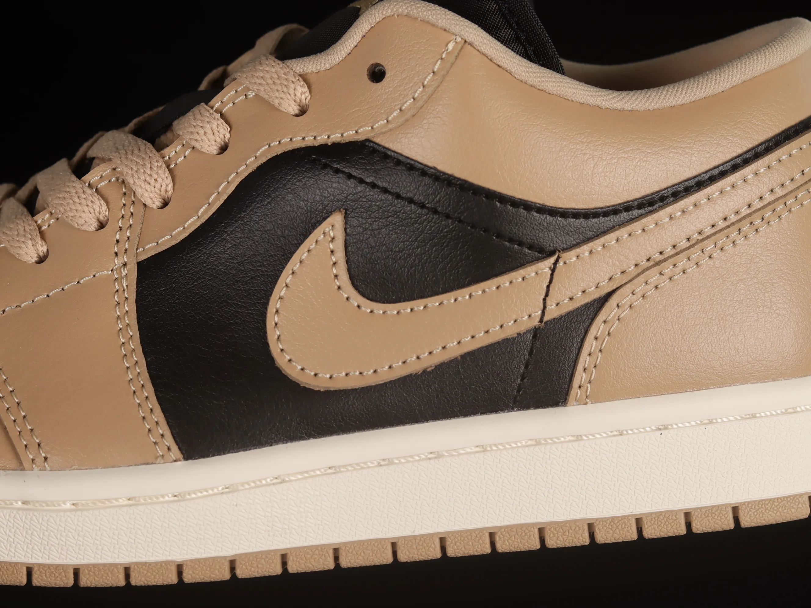 All categories Air Jordan Jordan series basketball shoes Air Jordan 1 Low G version pure original Air Jordan 1 Low "Desert" AJ1 Joe 1 milk tea color cultural and leisure sports sneakers DC0774-201